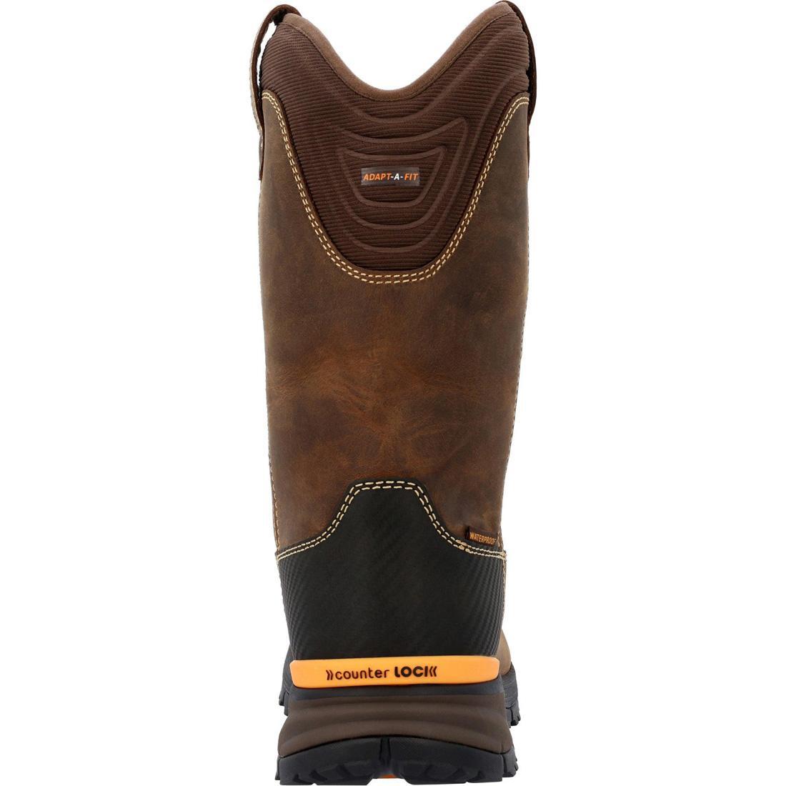 Waterproof Wellington Pull On Boots for Women & Men - Slip Resistant Rain Boots for Gardening, Hiking & Outdoor Activities
