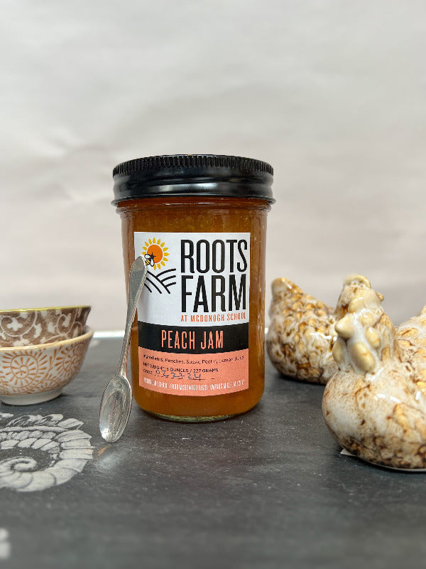 Delicious Homemade Peach Jam - Sweet & Tangy Fruit Spread for Toast, Desserts & Baking | All-Natural & Preservative-Free