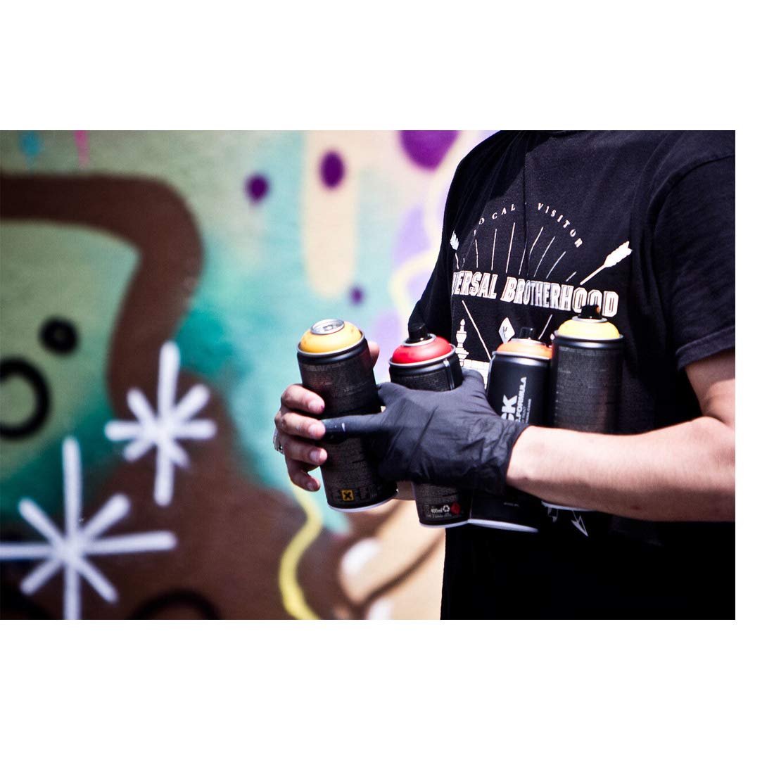 Montana Black High-Pressure Spray Paint - Lavender 400ml for Graffiti & DIY