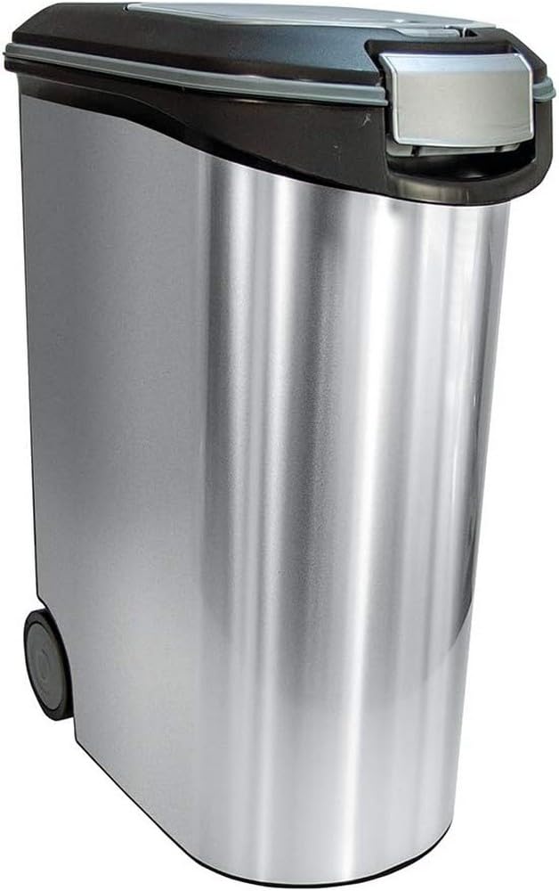 Curver 54L Pet Food Storage Container - Airtight Dry Dog & Cat Food Bin with Lid - Perfect for Kitchen Pantry & Pet Feeding Station Organization