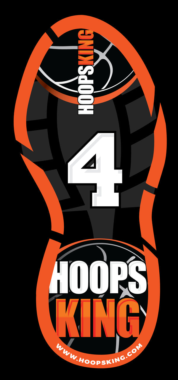 HoopsKing Basketball Footwork Training Mat - Non-Slip Agility Ladder for Speed & Coordination Drills - Perfect for Indoor/Outdoor Court Practice, Home Gym Workouts & Youth Training