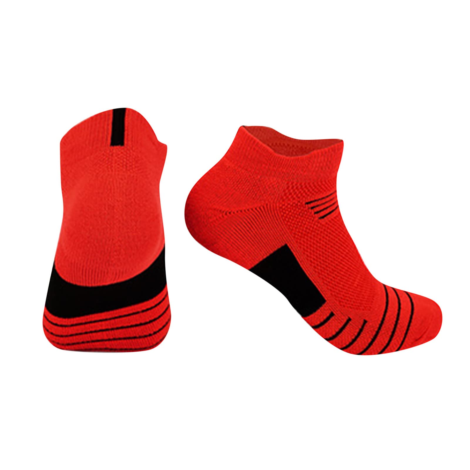 Low Cut Athletic Socks for Men with Heel Tab - Breathable Running & Workout Socks - Size 13-15 Fleece Lined - Perfect for Jogging, Gym & Casual Wear