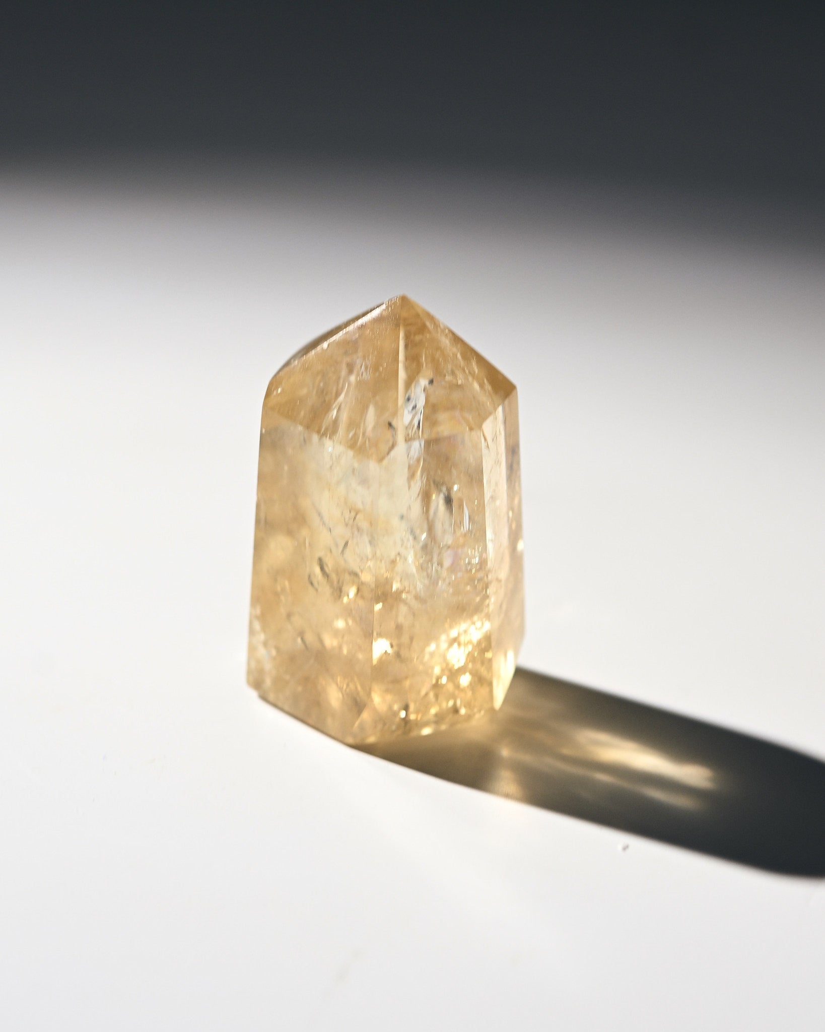 Natural Golden Citrine Point 2 Inch - Genuine Healing Crystal for Meditation, Chakra Balancing & Home Decor | Perfect for Spiritual Gifts, Yoga Spaces & Energy Work