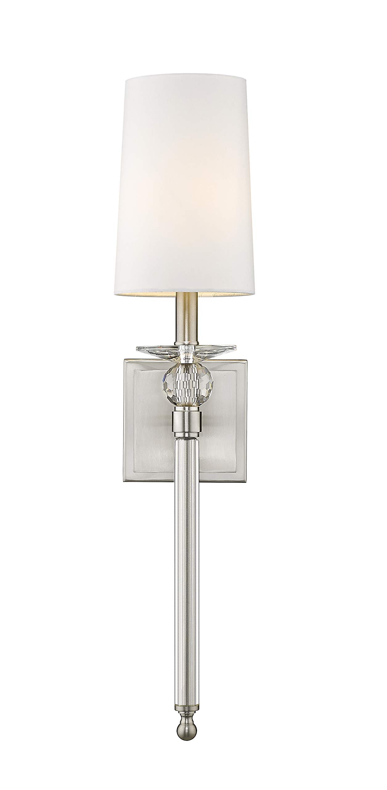Z-Lite 804-1S-BN Modern 1-Light Wall Sconce in Bronze Finish - Perfect for Bedroom, Hallway, and Living Room Lighting