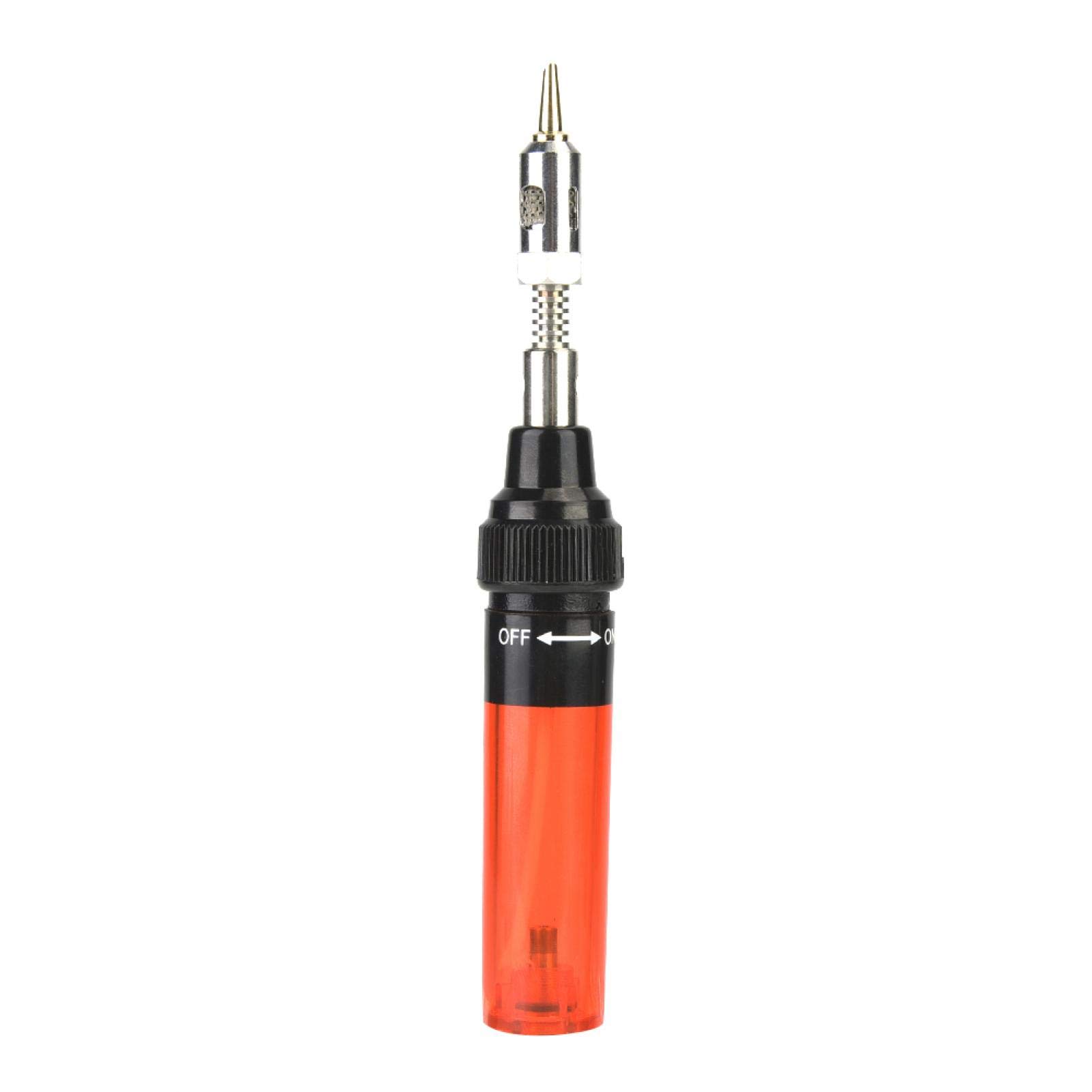 Portable Cordless Gas Soldering Iron Pen - MT-100 Multi-Function Butane Soldering Tool for Electronics Repair, Jewelry Making & DIY Projects | Lightweight & Easy to Use