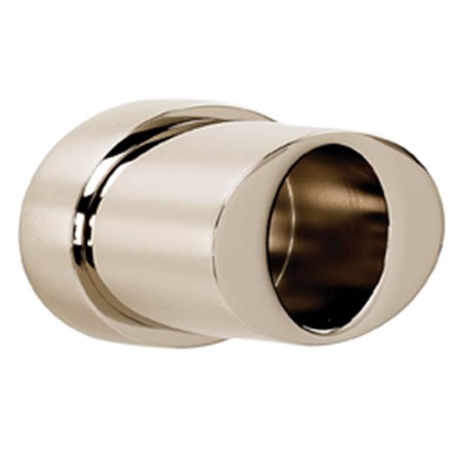Alno A7646 Shower Rod Brackets - Heavy Duty Stainless Steel Shower Curtain Rod Mounting Hardware for Bathroom - Perfect for Home, Apartment, and Hotel Bathroom Renovation