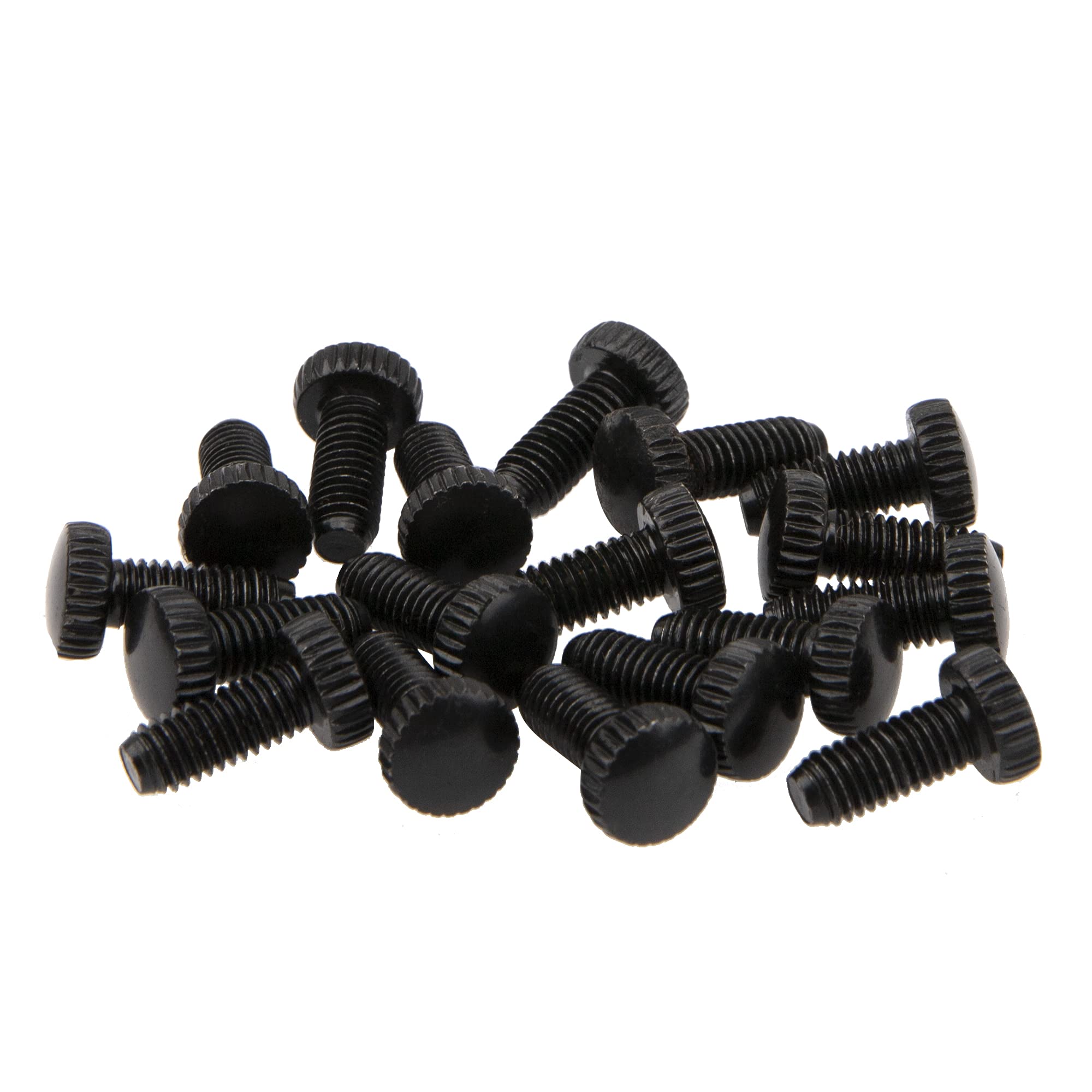 18Pcs Yootones Electric Guitar Bridge Fine Tuning Screws Replacement - Black Tremolo Bridge Fine-Tuning Screws Compatible with Floyd Rose Electric Guitars | Perfect for Guitar Maintenance, Repair & Performance Enhancement