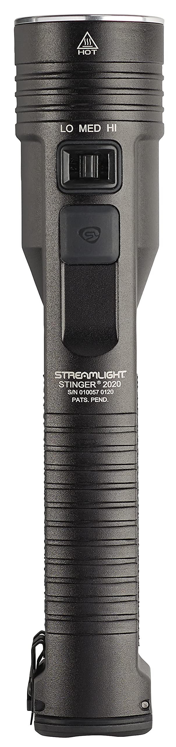 Streamlight 78100 Stinger 2020 2000-Lumen Rechargeable Professional Flashlight with USB Charging Cord (No Charger Included) - High-Power LED Tactical Light for Law Enforcement, Security & Outdoor Adventures