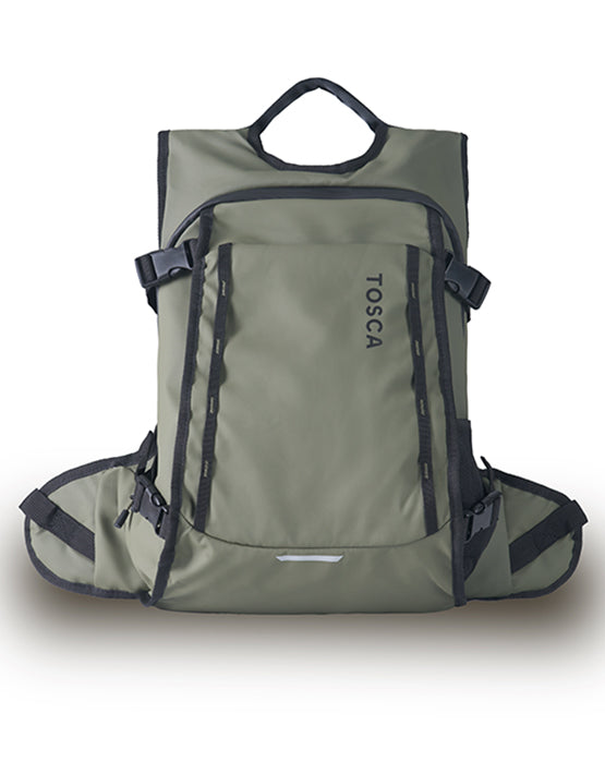 Tosca Delta TCA978 Khaki Backpack - Durable & Stylish for School, Travel & Outdoor Adventures
