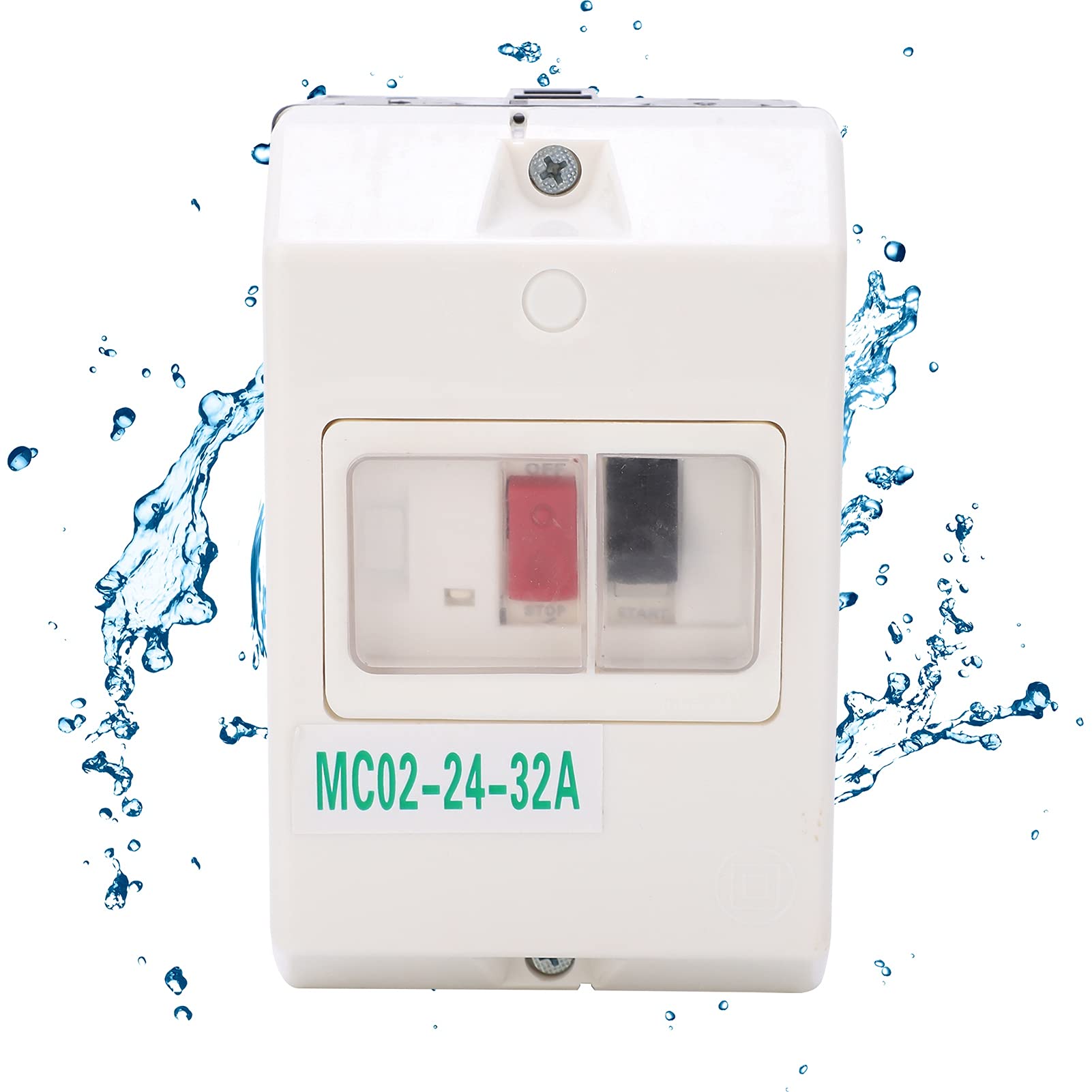 Waterproof Motor Circuit Breaker Switch - Industrial Grade Distribution for Motors | Perfect for HVAC, Pumps, and Heavy Machinery Protection
