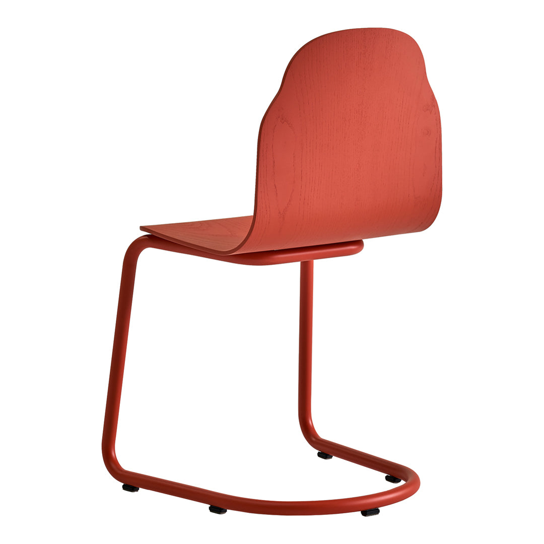 Modern Cantilever Chair with Sturdy Wooden Frame - Stylish & Ergonomic Seating for Home, Office, or Outdoor Use