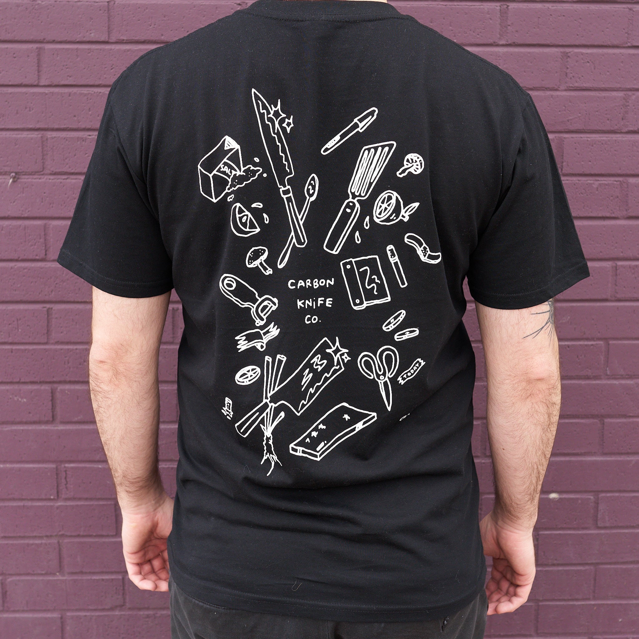 Premium Carbon Knife Co Tools Black T-Shirt for Men - Durable & Stylish Workwear for Outdoor Adventures & DIY Projects