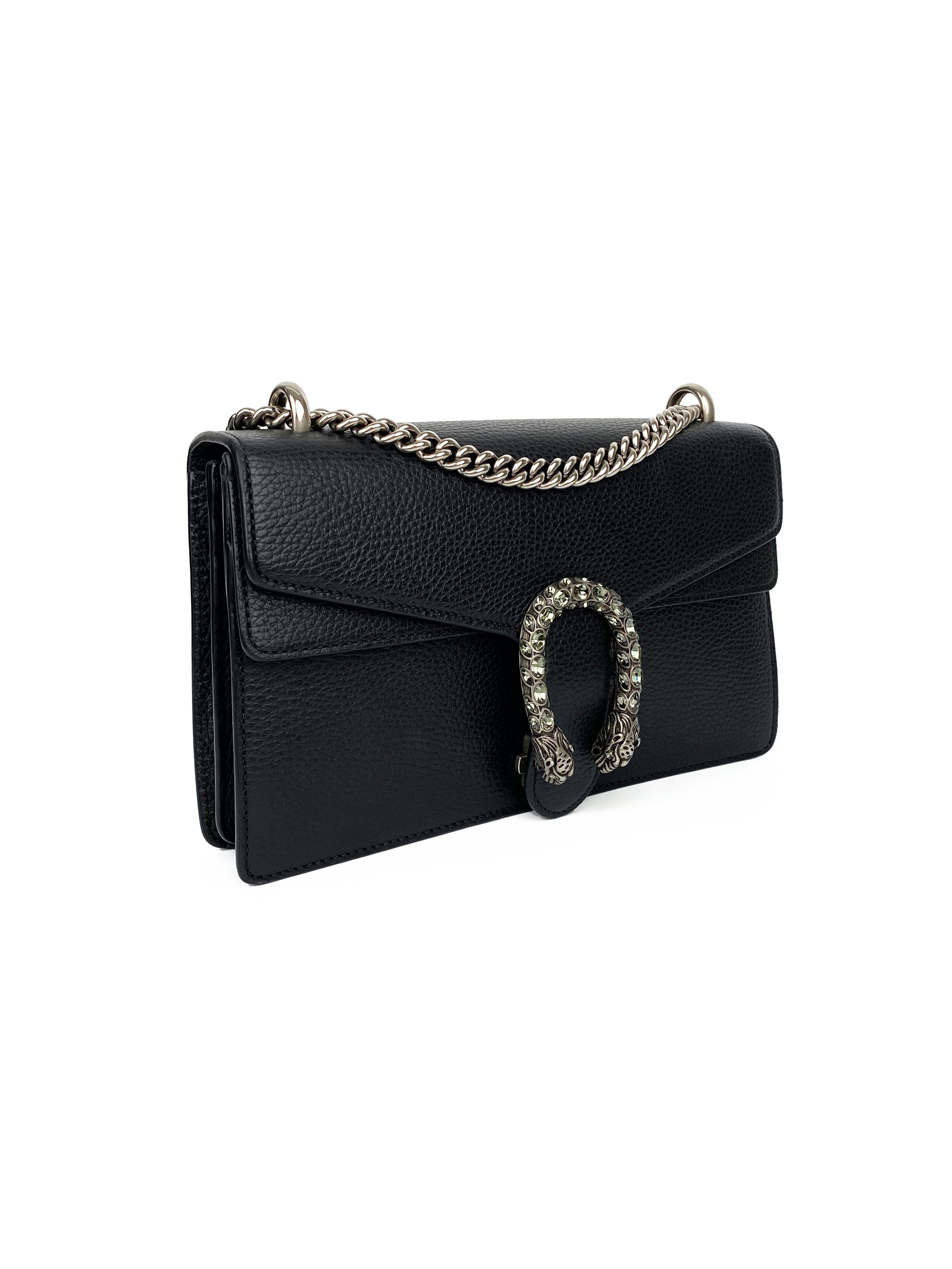 Gucci Small Black Dionysus Bag - Luxury Shoulder Bag for Women, Perfect for Parties, Dates & Evening Events