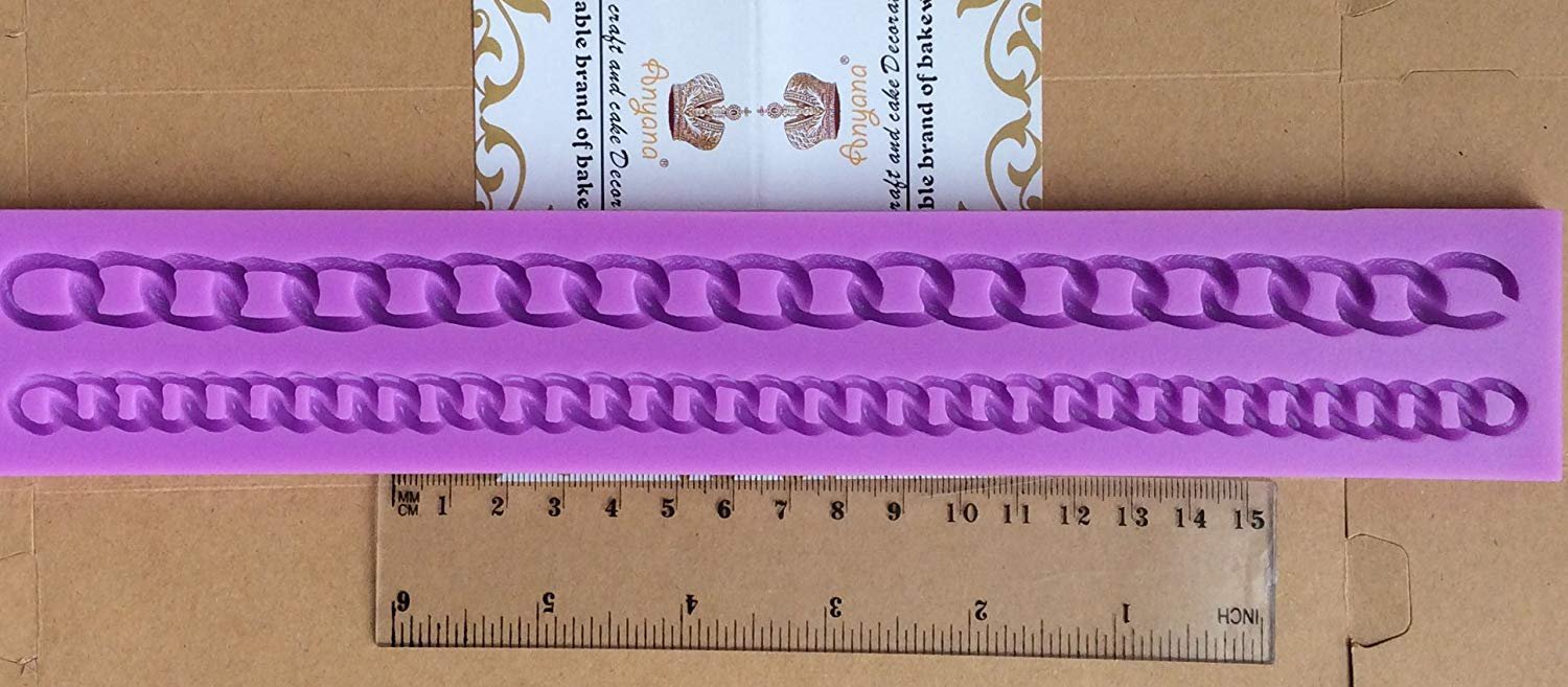 Premium Silicone Fondant Cake Mold - Diamond Purse Design with Long Chain for Cake Decorating, Chocolate, Gum Paste, and Sugar Craft | Perfect for Birthday, Wedding, and Special Occasion Desserts