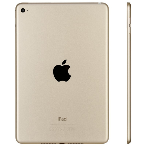Apple iPad Mini 4 16GB Wi-Fi Gold - Compact Tablet for Reading, Gaming & Travel | Lightweight & Portable Design for Students & Professionals