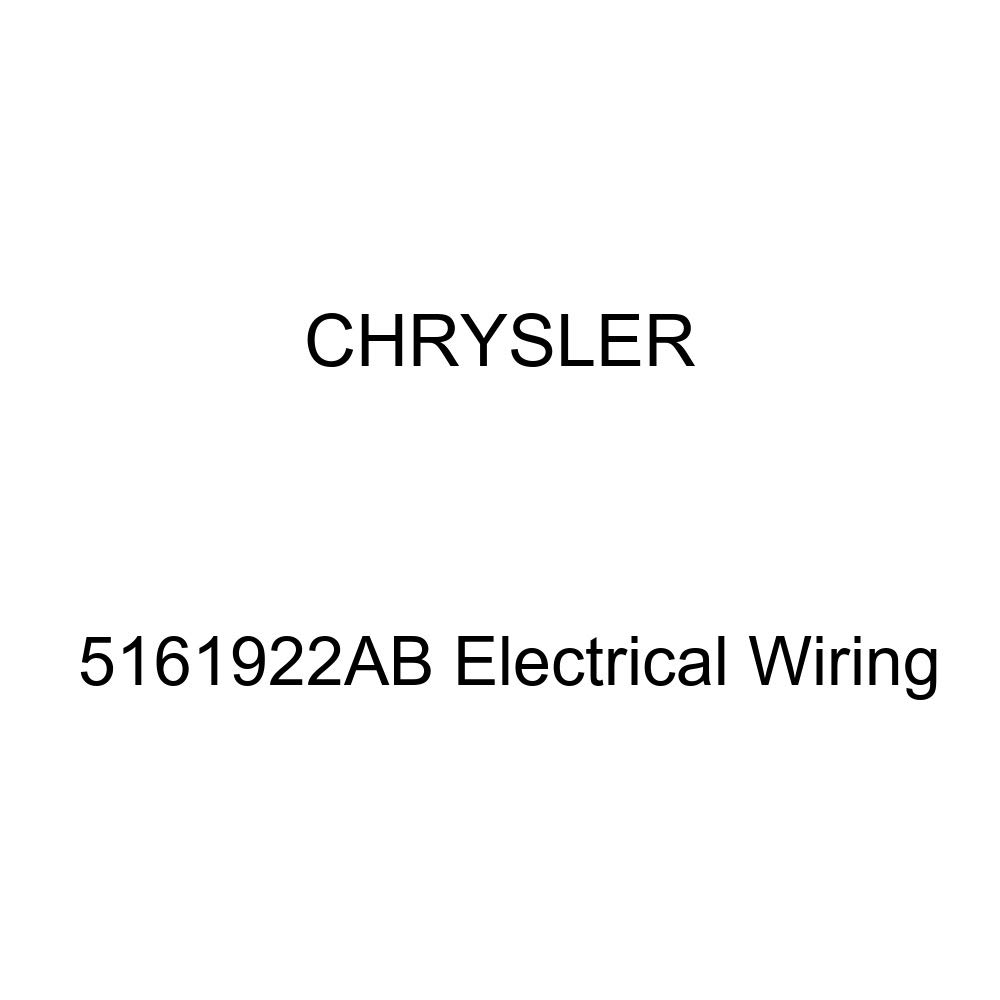 Genuine Chrysler 5161922AB Electrical Wiring Harness - OEM Replacement Part for Dodge Ram 1500/2500/3500 - Perfect for Engine Bay Wiring Repairs & Electrical System Maintenance