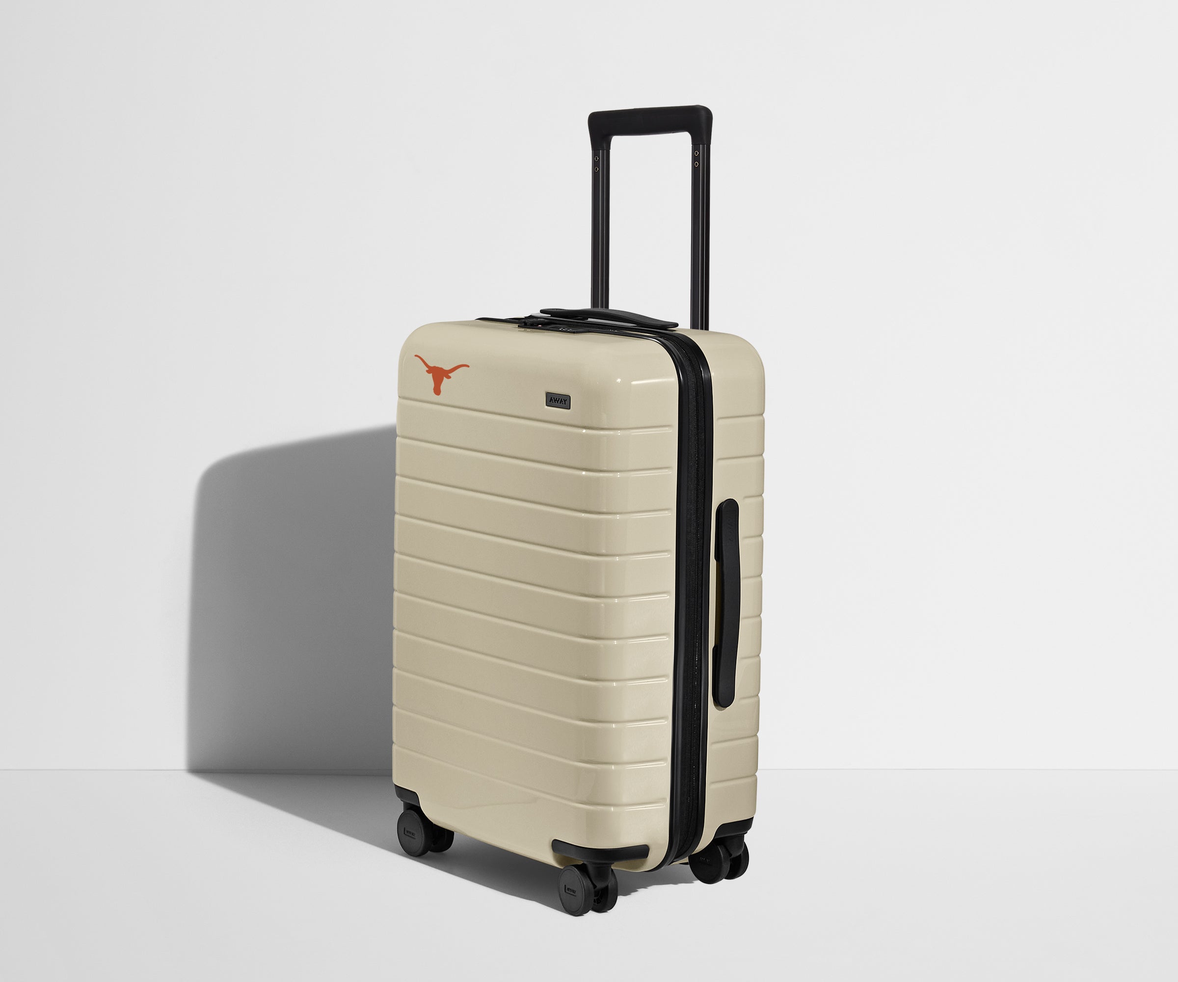 The University of Texas Longhorns Collegiate Bigger Carry On Luggage - Perfect for Travel, College Dorms & Game Day Trips
