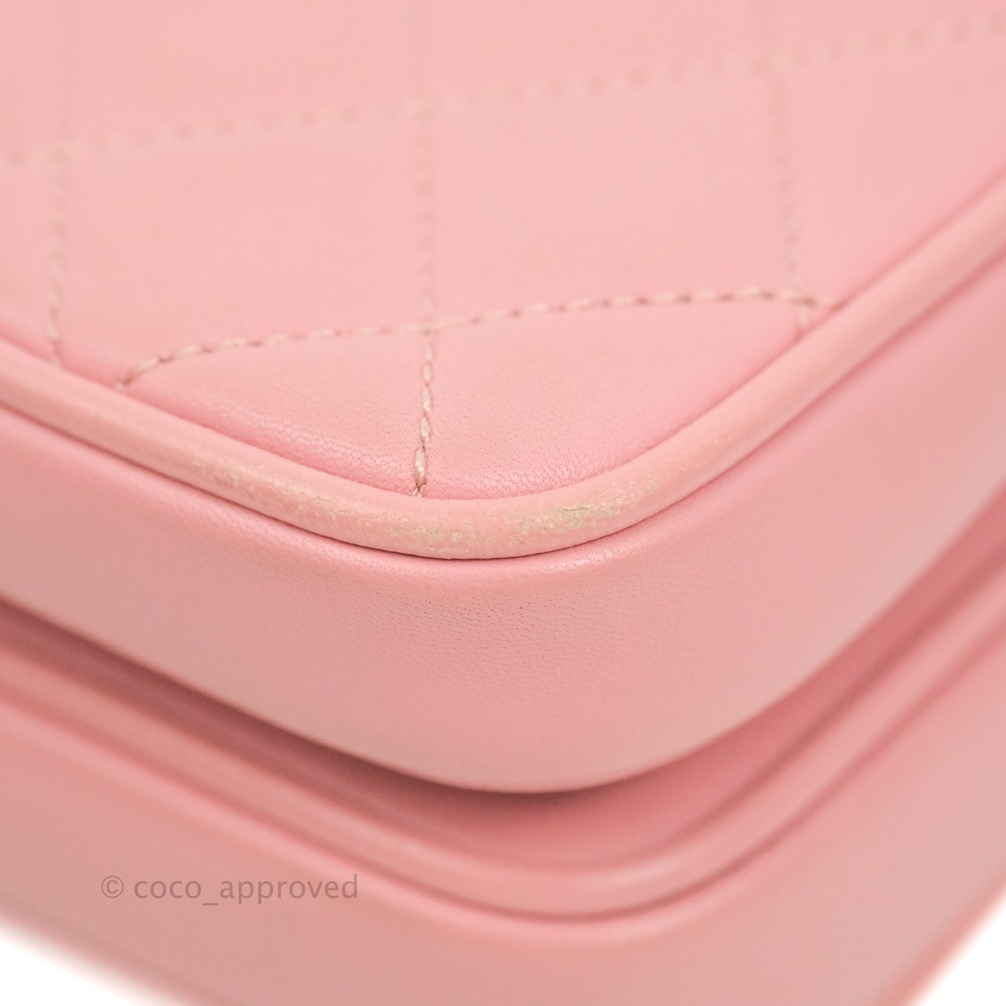 Chanel Citizen Chic Mini Flap Bag in Pink Lambskin with Gold Hardware - Perfect for Date Nights & Special Occasions