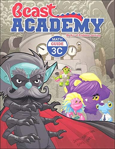 Beast Academy Grade 3 Complete Math Books Set (8 Books) - Math Guide & Practice Workbooks 3A, 3B, 3C, 3D | Homeschool Curriculum, Elementary Math Learning for Kids Ages 8-10