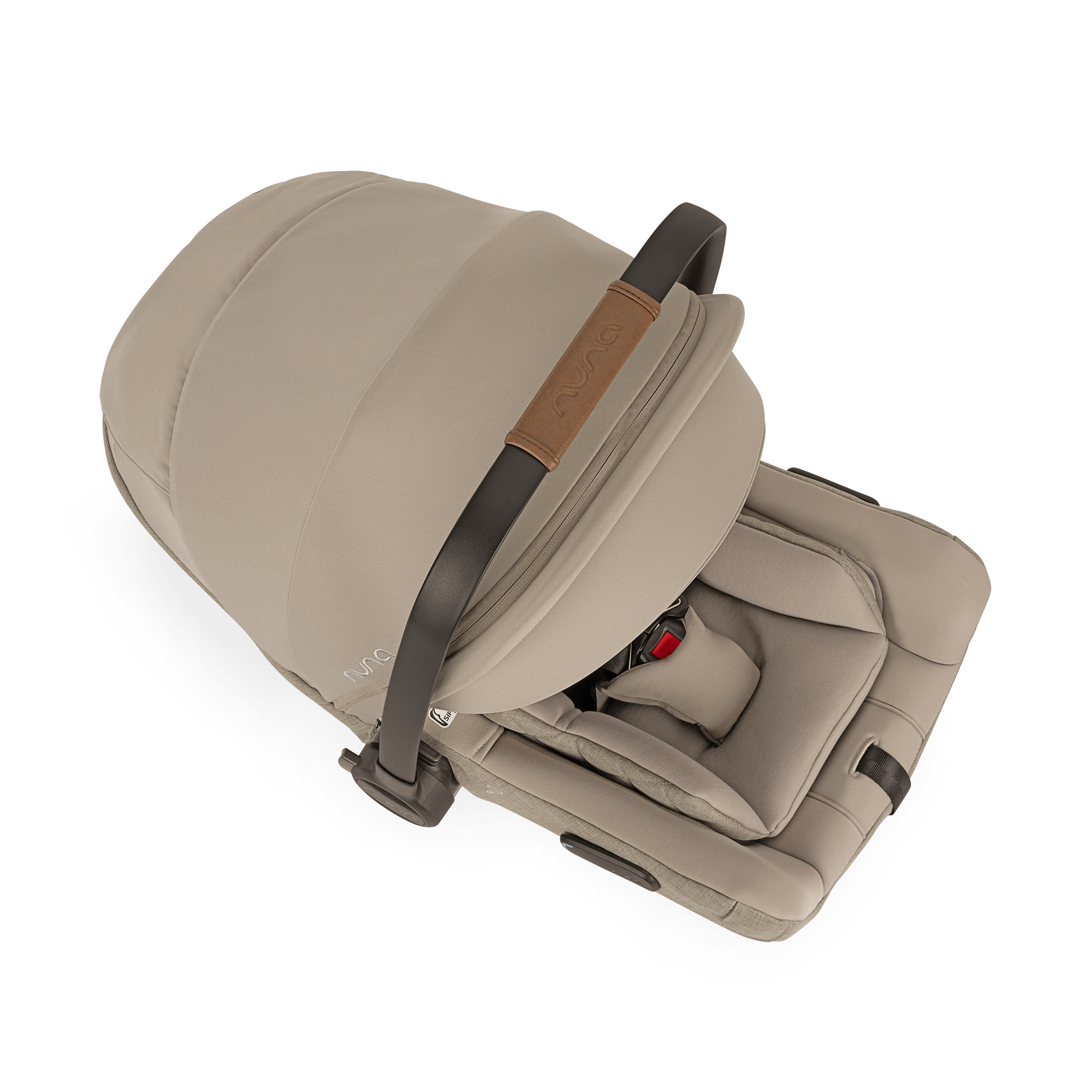Nuna PIPA Aire RX Infant Car Seat with PIPA RELX Base - Lightweight, Safe & Comfortable Baby Car Seat for Newborns to 35 lbs - Perfect for Travel, Daily Commutes & Family Road Trips