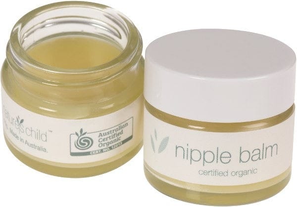 Nature's Child Certified Organic Nipple Balm - 100% Natural, Safe for Breastfeeding Moms - Soothes & Protects Dry, Cracked Nipples - Perfect for Nursing, Pumping & Postpartum Care