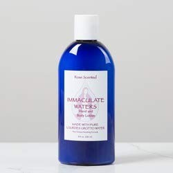 Immaculate Waters Rose Lotion - Hydrating & Nourishing Face & Body Moisturizer for Dry Skin | Perfect for Daily Skincare Routine & Spa Days
