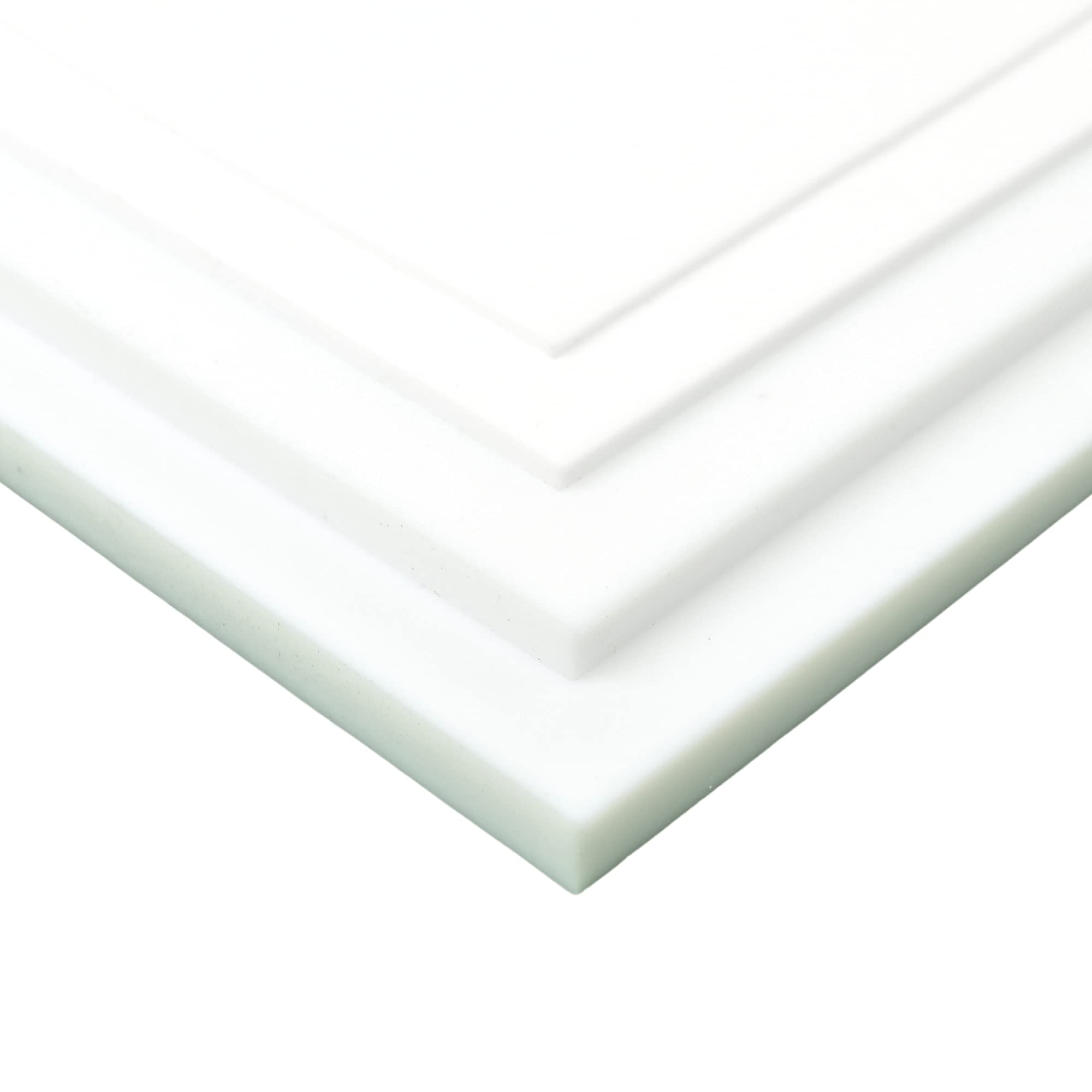 Virgin PTFE Plastic Sheet 1/4