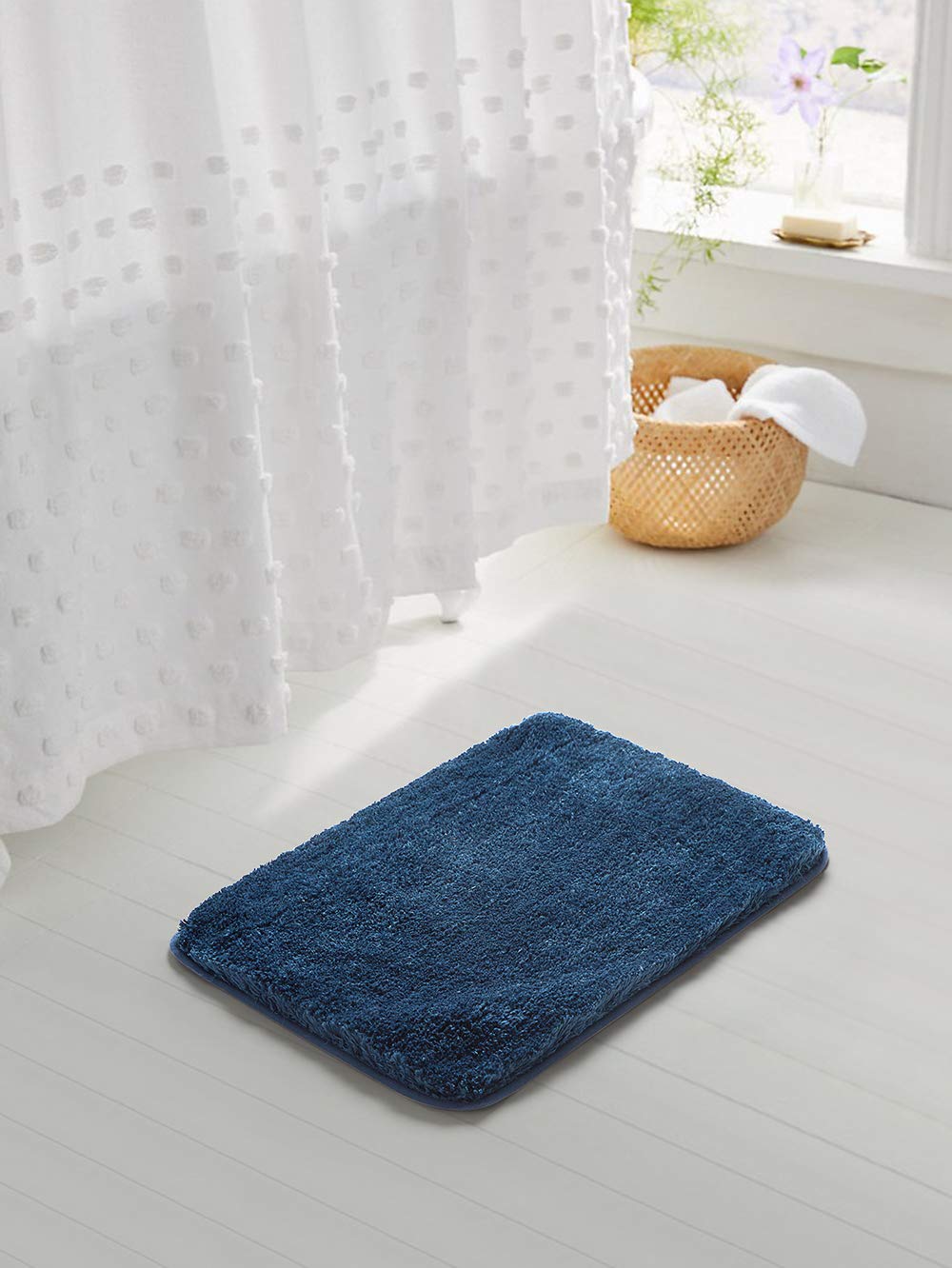 Suchtale Non-Slip Bath Rug - Super Absorbent Soft Microfiber Shaggy Bath Mat (20