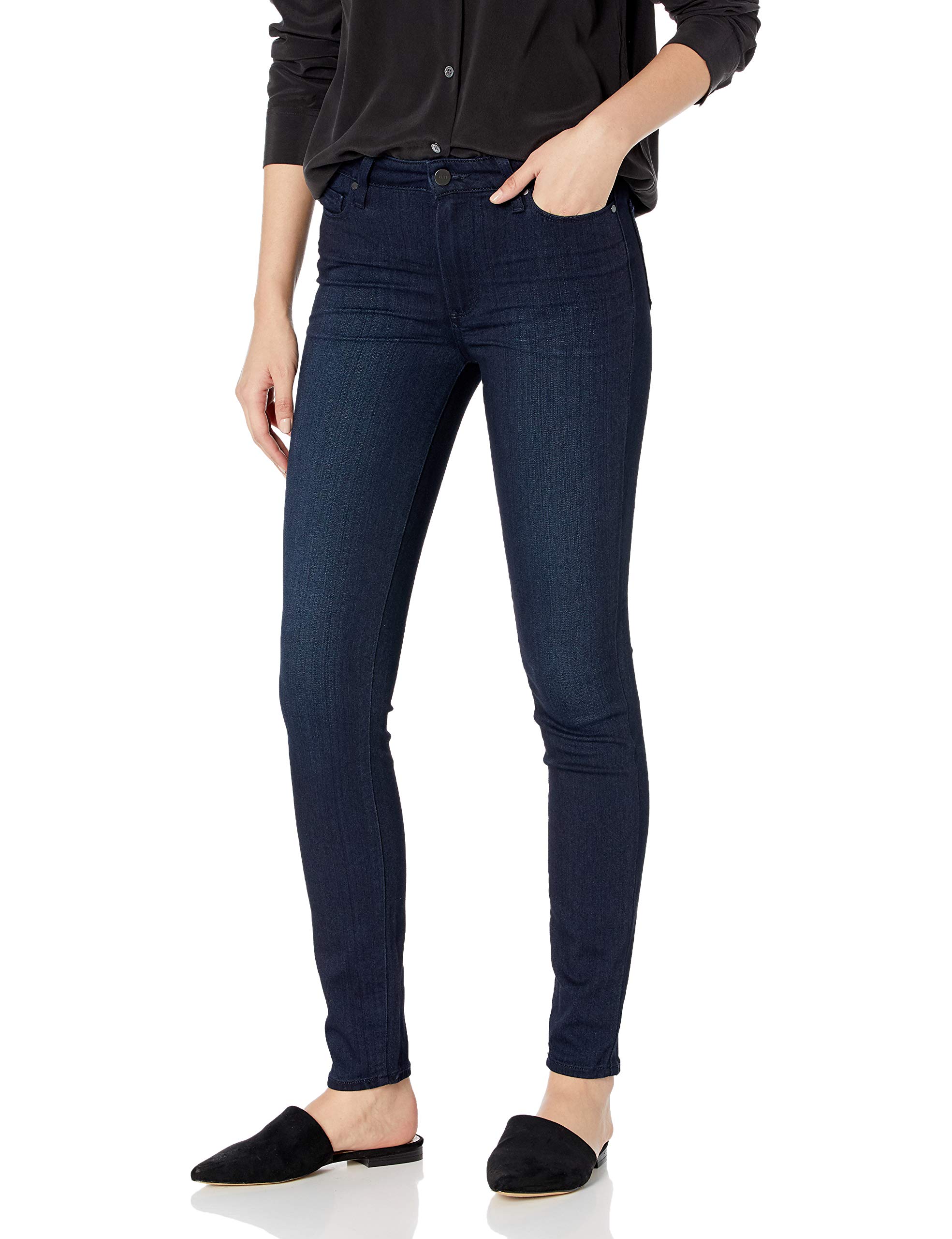 Paige Denim Women's Transcend Hoxton Ultra Skinny Jeans - High Waist Stretch Denim Pants for Women | Perfect for Casual Wear, Night Out & Everyday Fashion