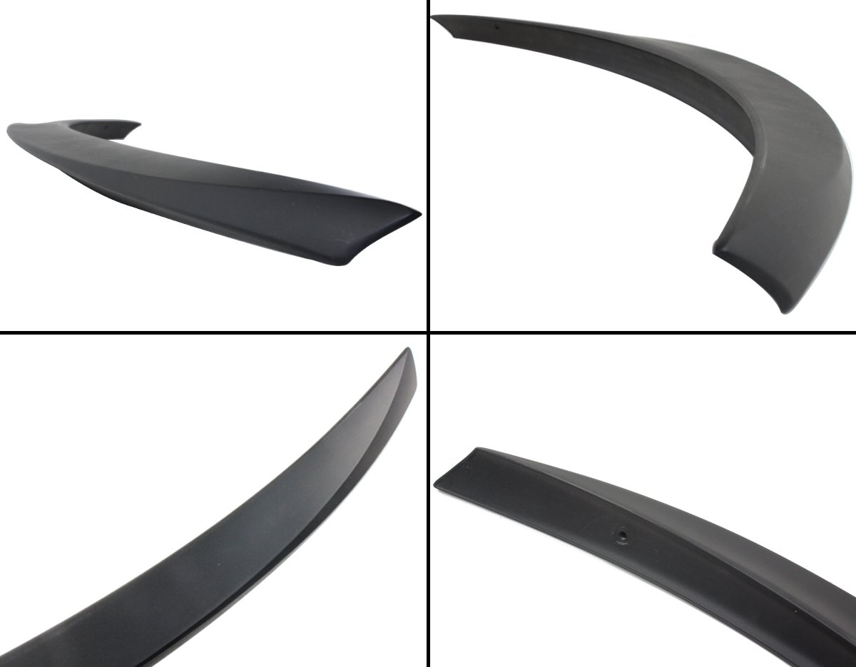 AQ Style Rear Bumper Diffuser + VIP Style Trunk Spoiler Combo for 2014-2017 Infiniti Q50 - Carbon Fiber Car Body Kit for Enhanced Aerodynamics & Sporty Look