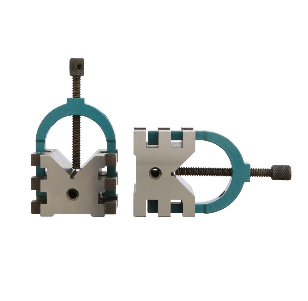 HHIP 3402-0112 Multi-Purpose V-Blocks & Clamps Set - 2.5