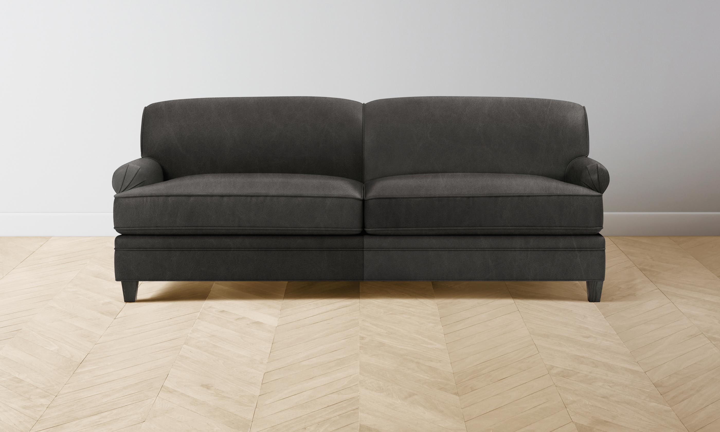 Premium Carmine Sofa - Genuine Tuscan Leather with Seal Finish for Luxurious Living Room & Office Decor