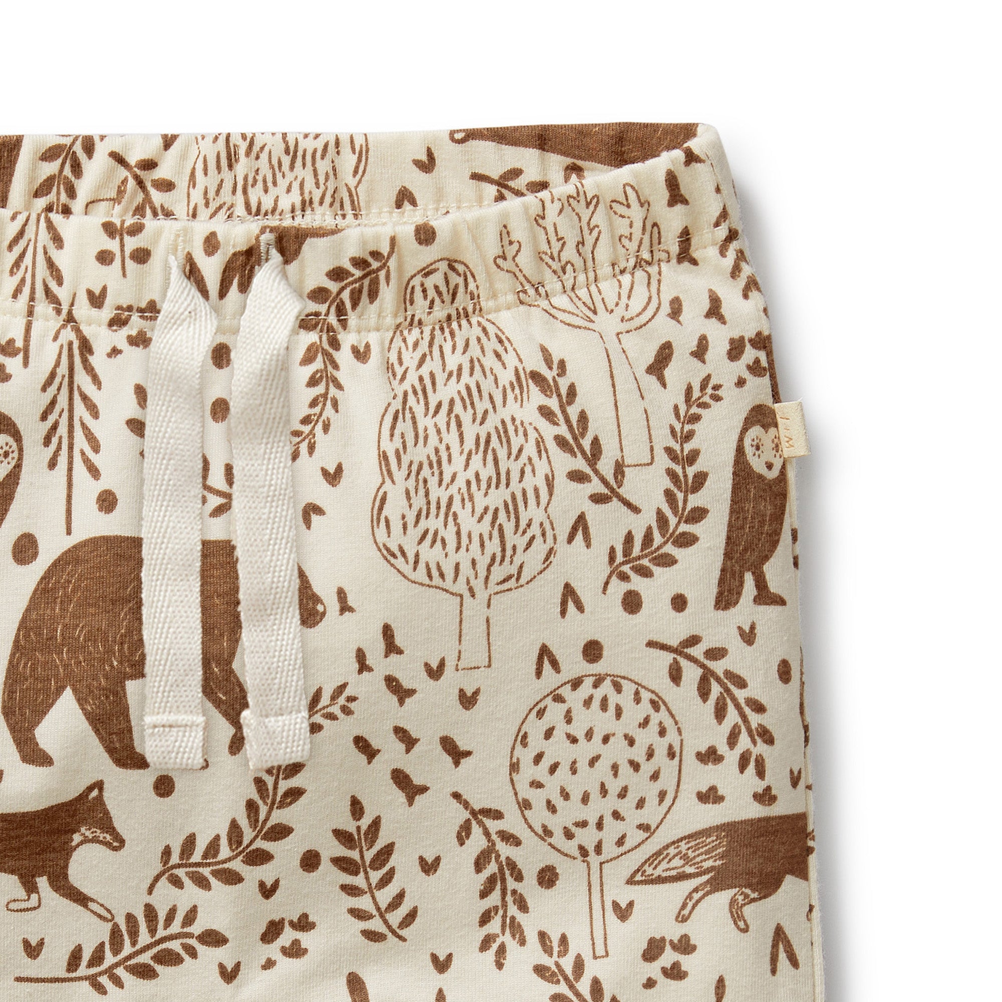 Premium Organic Cotton Winter Forest Print Leggings - Soft, Stretchy & Eco-Friendly for Yoga, Running & Casual Wear