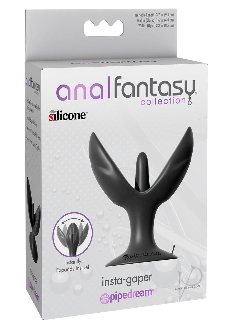 Anal Fantasy Collection - Insta Gaper Silicone Butt Plug Expander for Stretching & Training - Perfect for Beginners & Advanced Users - Sensual Play & Relaxation