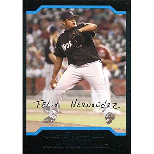 Felix Hernandez 2004 Bowman Rookie Baseball Card - Unsigned Collectible Sports Memorabilia for Baseball Fans and Card Collectors - Perfect for Display, Trading, and Investment
