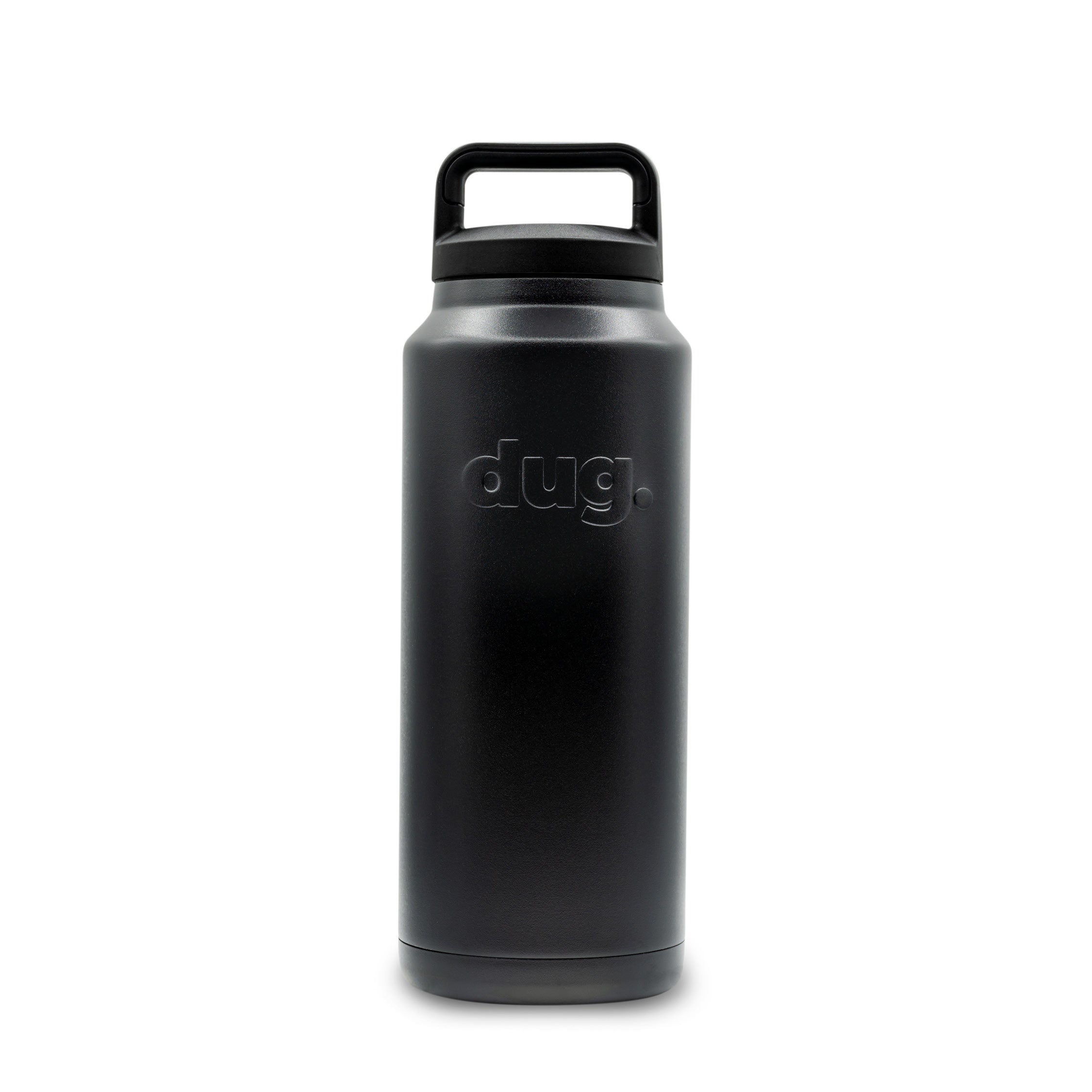 1L Black Water Bottle - Leak Proof & BPA Free - Ideal for Gym, Hiking, Travel & Everyday Hydration