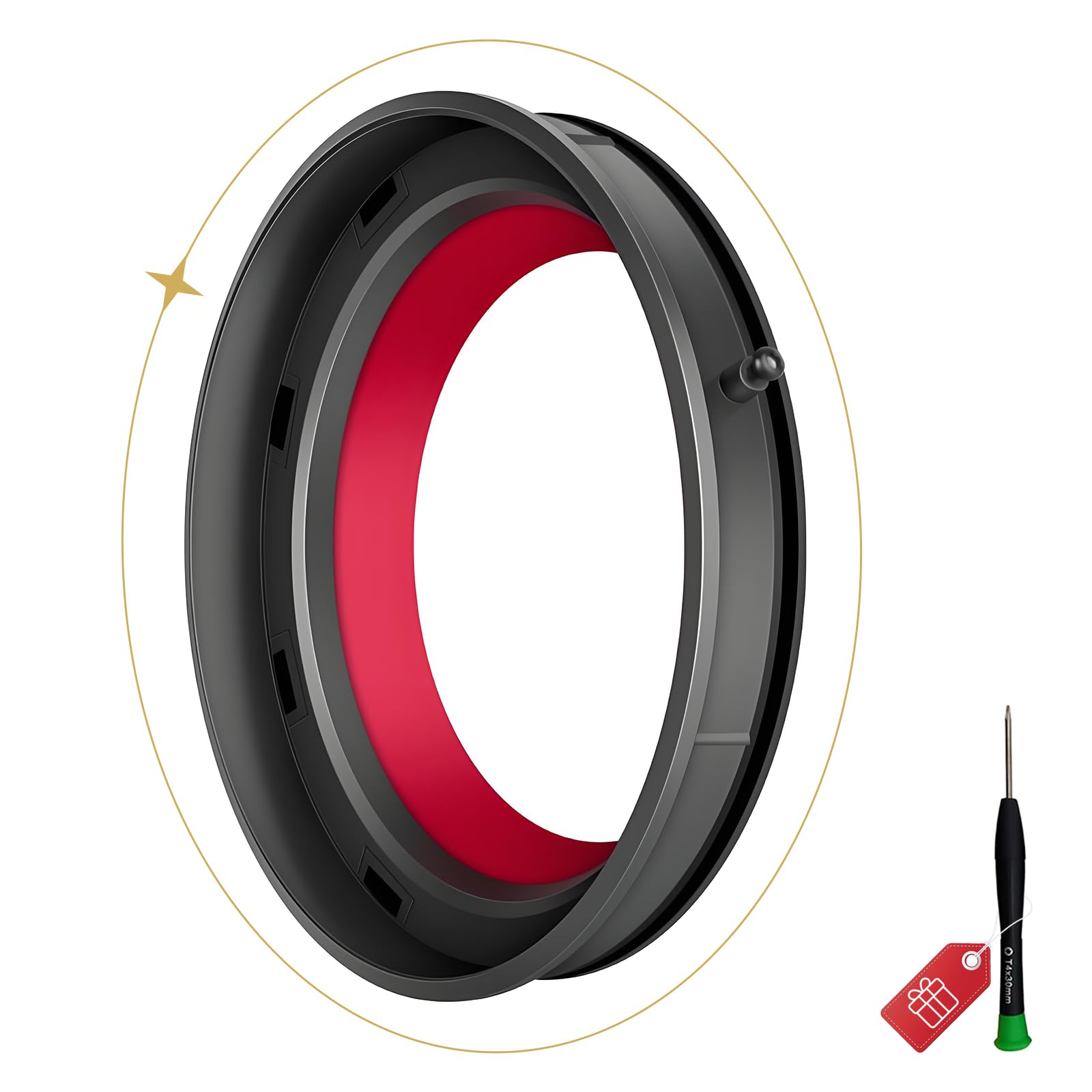 Dyson V11 V15 SV14 SV15 SV22 Vacuum Cleaner Dust Bin Top Fixed Sealing Ring Replacement | Dust Bucket & Dirt Cup Repair Accessories | Perfect for Home Cleaning & Vacuum Maintenance
