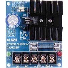 ALTRONIX AL624 Power Supply - 12V DC 6A 72W Power Converter for CCTV, Security Systems & Access Control - Reliable Backup Power Solution for Home & Business Use