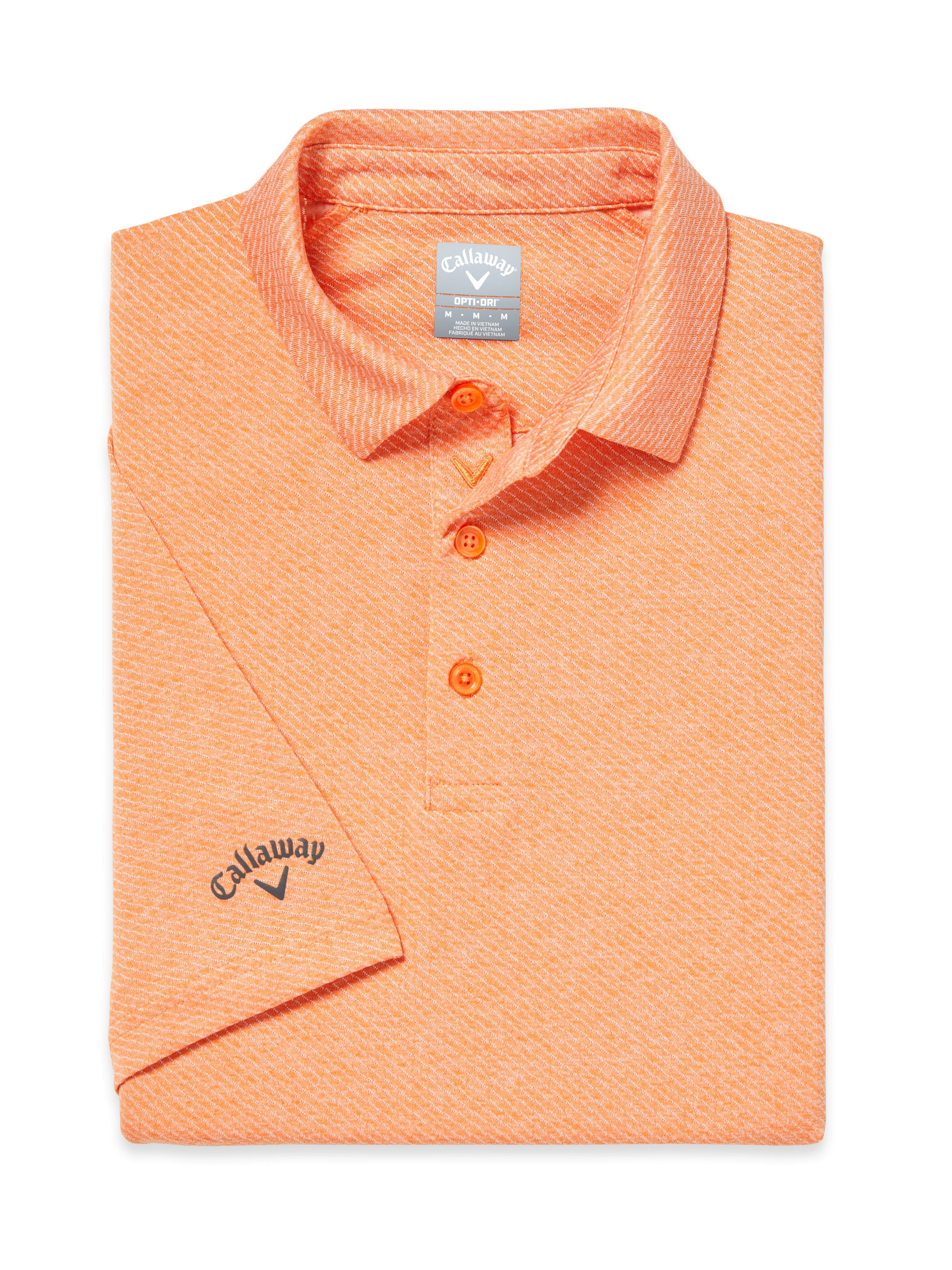 Men's Breathable Swing Tech Golf Polo Shirt - Moisture-Wicking Heather Jacquard Fabric for Comfort & Performance | Ideal for Golf, Casual Wear & Outdoor Activities