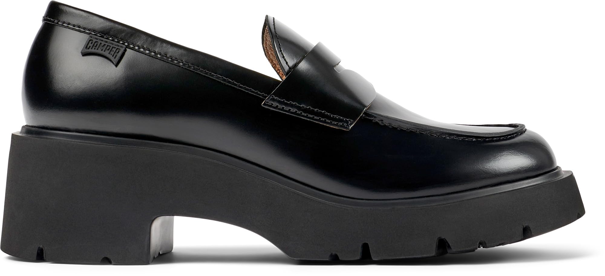 Women's Comfortable Camper Moccasin Shoes - Soft Leather Slip-On Loafers for Casual Wear, Walking & Travel