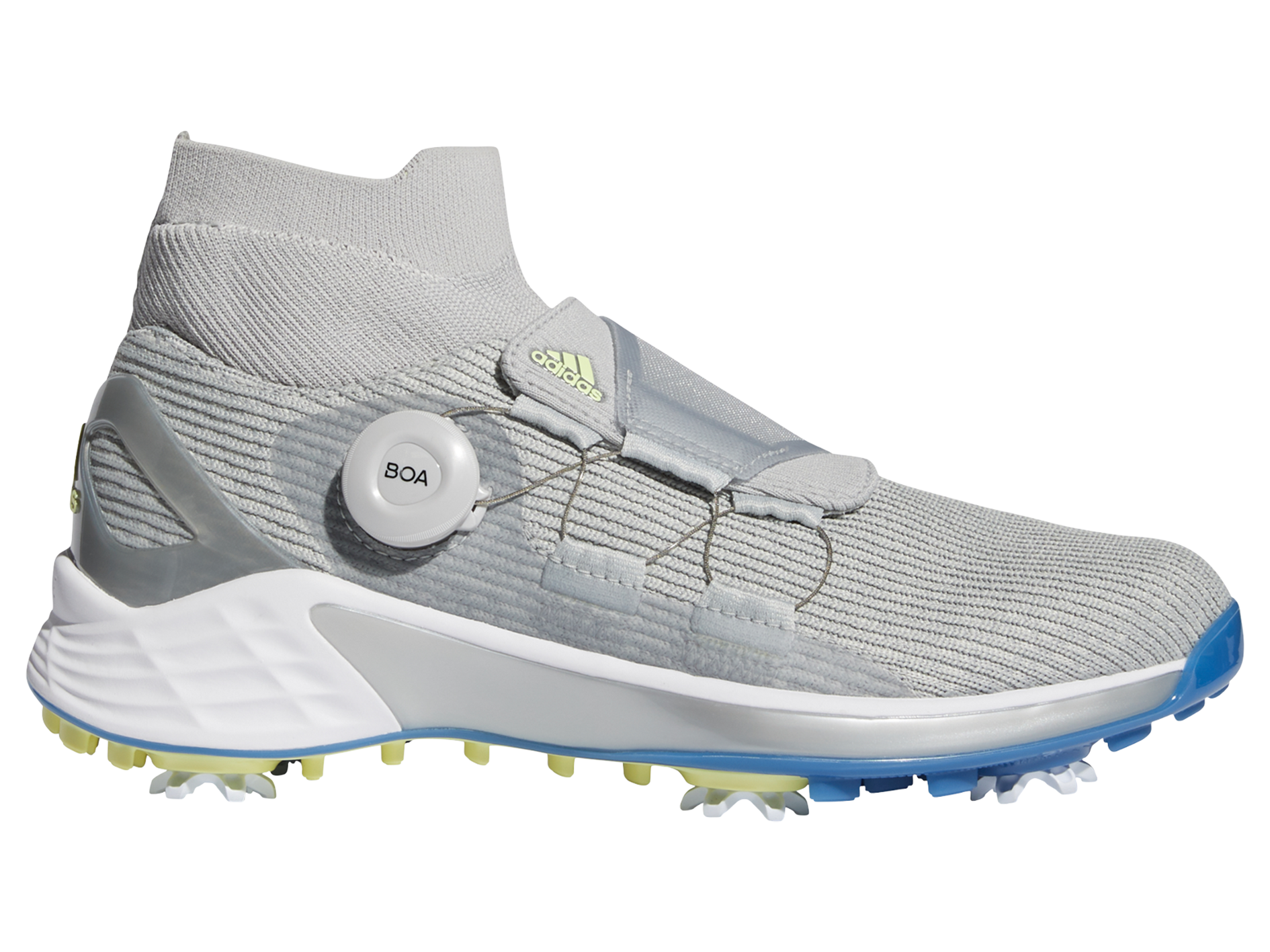 Adidas Women's ZG21 Motion Primegreen Boa Mid Golf Shoes - FZ2189 | Comfortable & Supportive Golf Footwear for Women | Perfect for Golf Course, Driving Range & Outdoor Sports