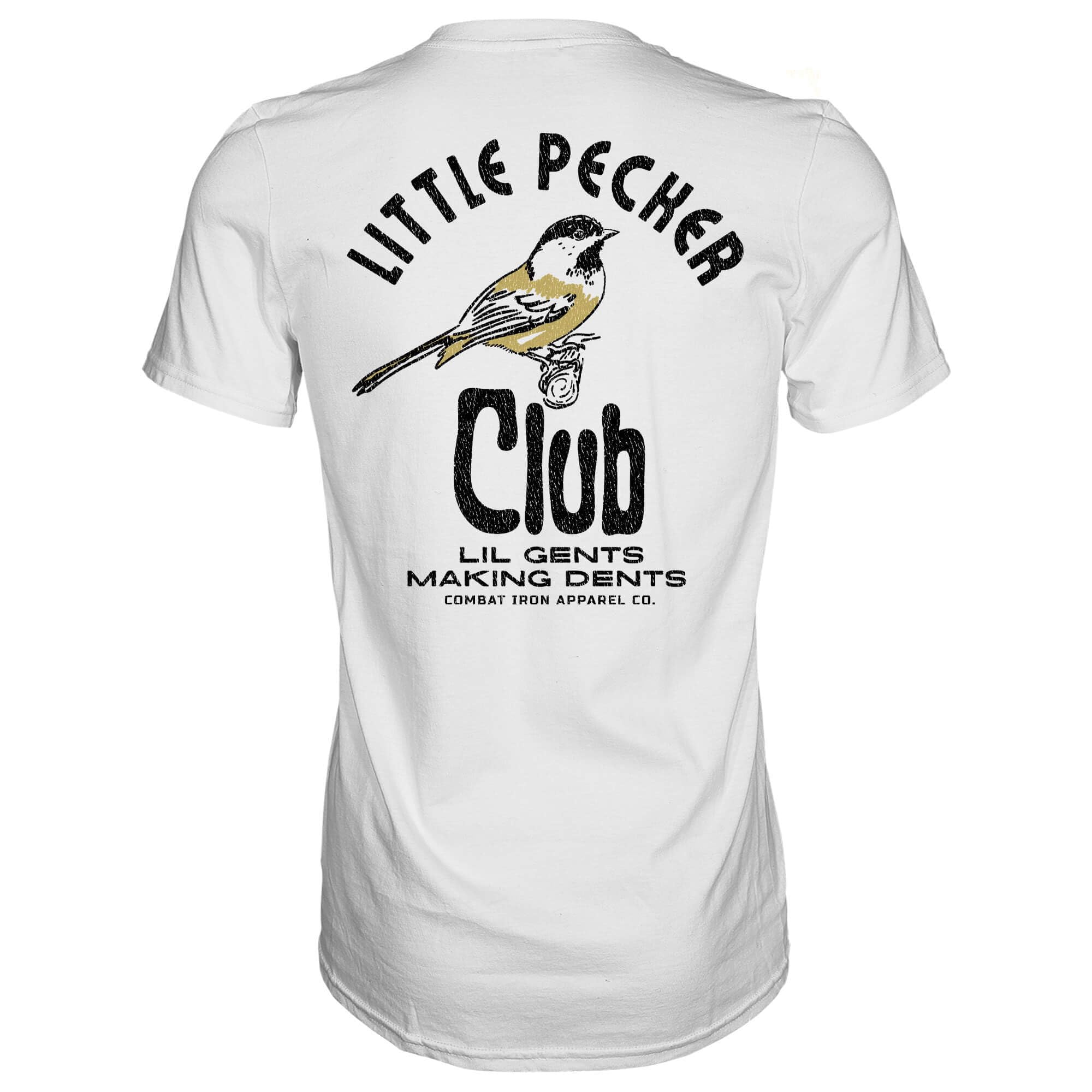 Combat Iron Men's Graphic Tees - Cool & Trendy Lil Gents Making Dents Design - Soft Cotton Casual T-Shirts for Men | Perfect for Streetwear, Gym, and Everyday Outfits