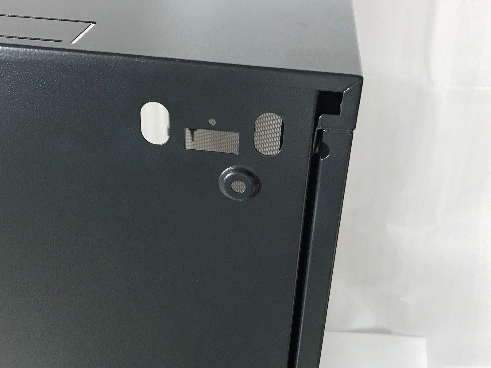 12U Wall Mount Server Rack Cabinet - 600mm Deep Network Equipment Enclosure with Lockable Glass Door | Ideal for Data Centers, Home Offices & IT Closets