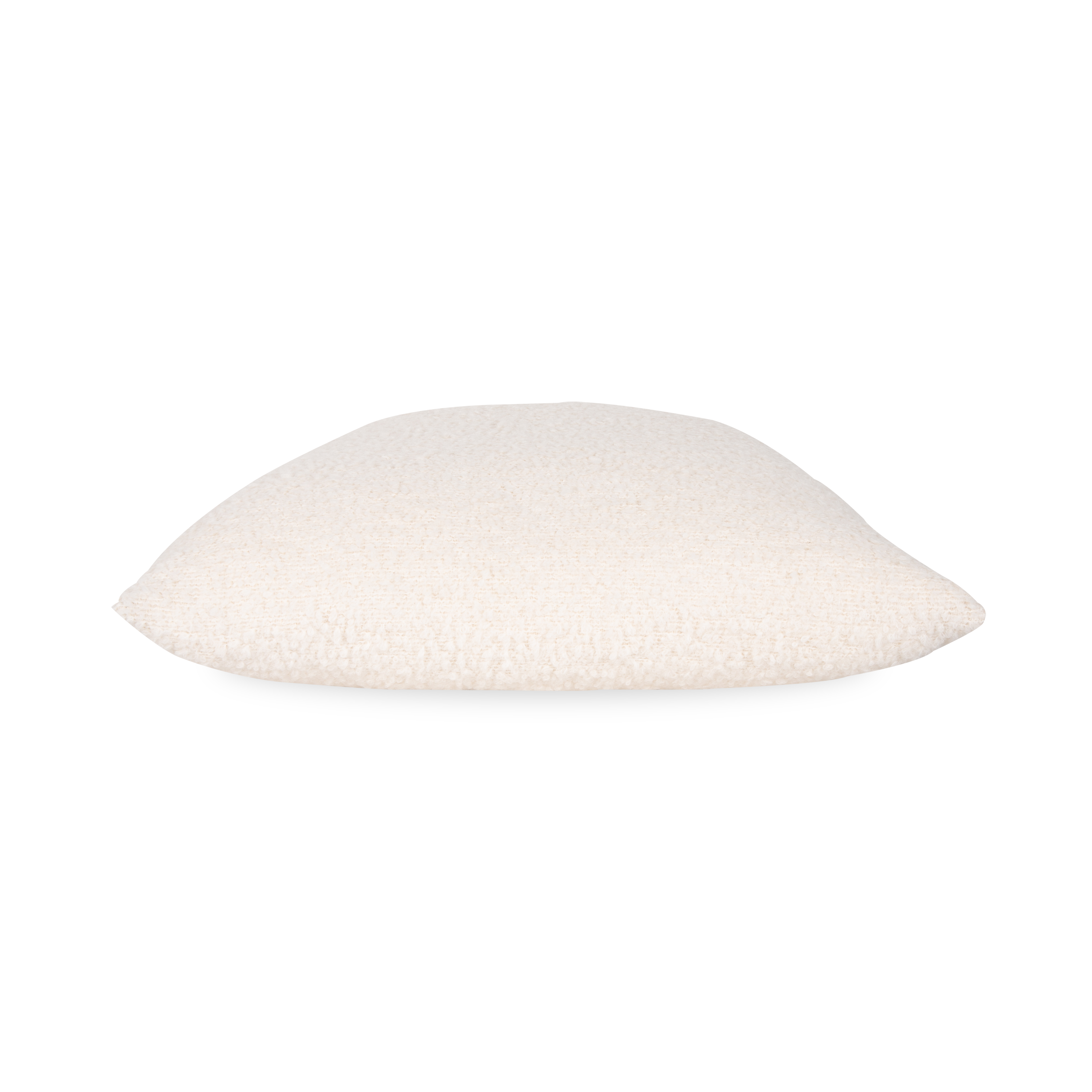 Soft Boucle Cotton Pillow - Breathable & Hypoallergenic Bed Pillow for Side, Back & Stomach Sleepers - Perfect for Home, Office & Travel Use