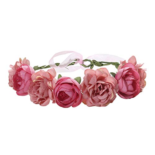 2pcs Rose Flower Headbands