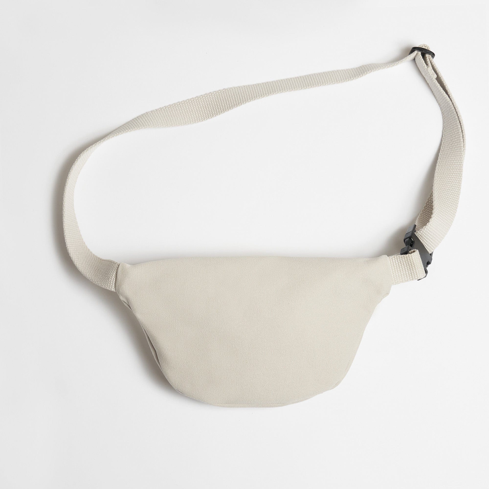 Natural Cotton Canvas Bum Bag - Lightweight & Durable Waist Pack in Desert Sand | Perfect for Travel, Hiking & Outdoor Adventures