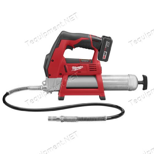 Milwaukee 2446-21XC M12 Cordless Grease Gun Kit with 1 XC Battery - Perfect for Automotive, Industrial & Heavy Equipment Maintenance