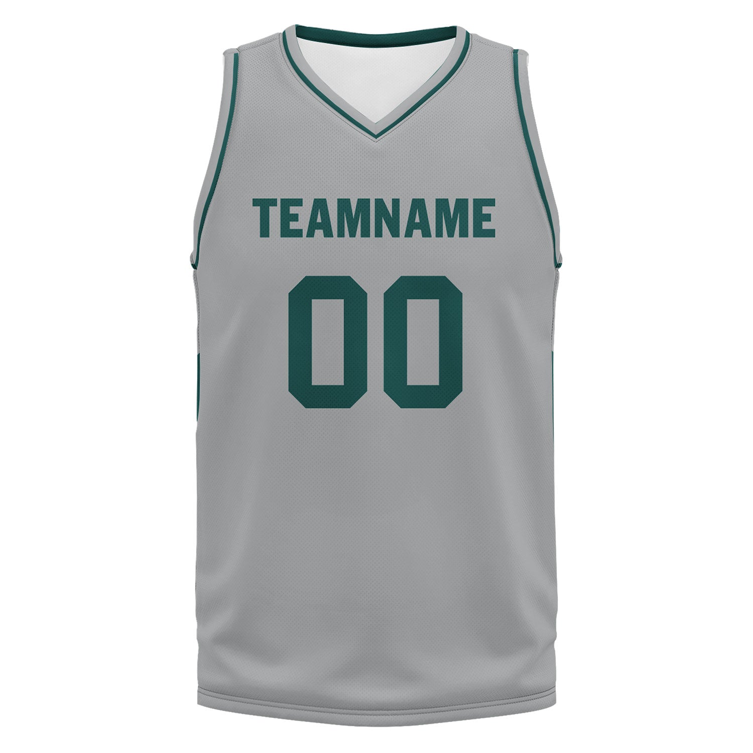 Custom Gray Classic Style Basketball Jersey - Breathable & Lightweight Sports Uniform for Men & Women - BBJ01 D020105 - Perfect for Games, Training & Team Events