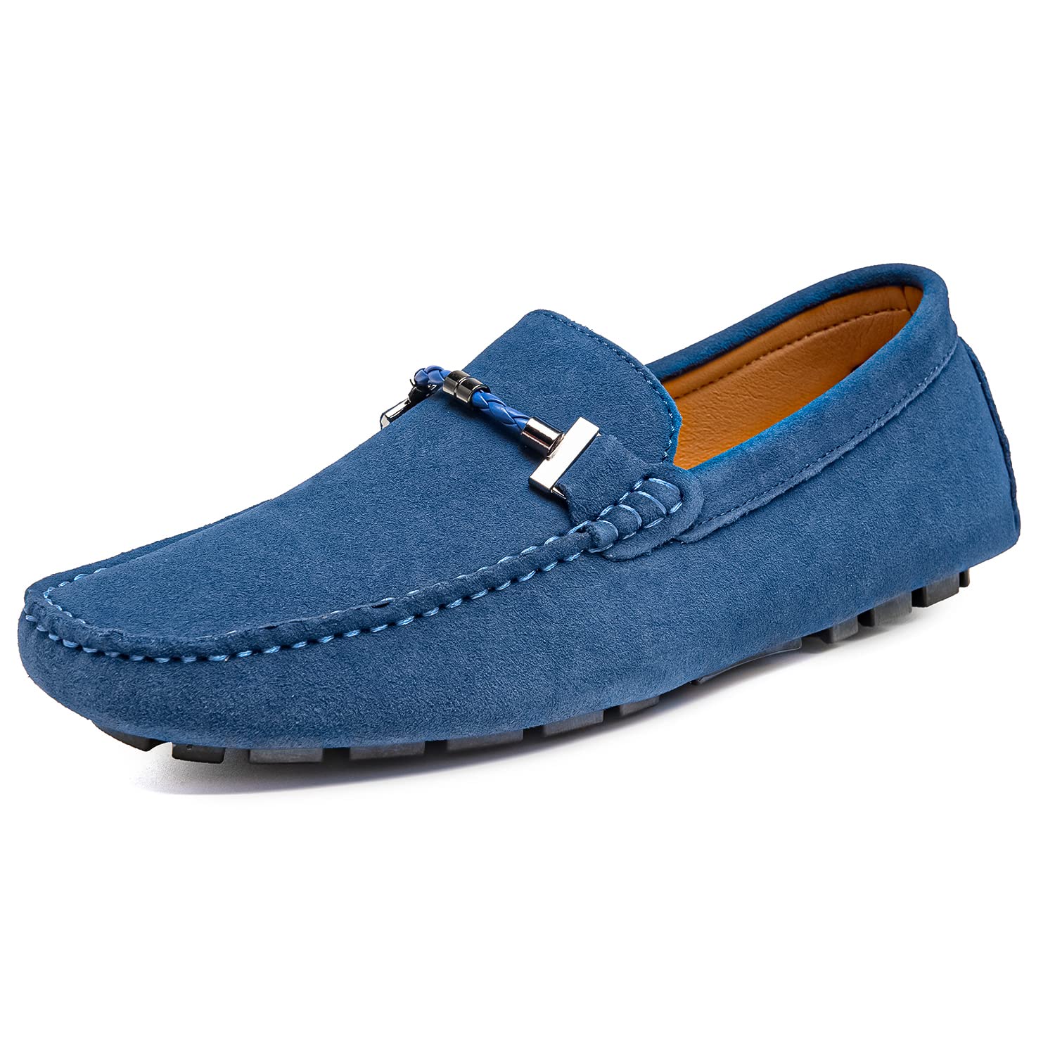 Go Tour Men's Penny Loafers - Comfortable Moccasin Driving Shoes & Slip-On Boat Shoes for Casual Wear | Perfect for Office, Travel & Outdoor Activities