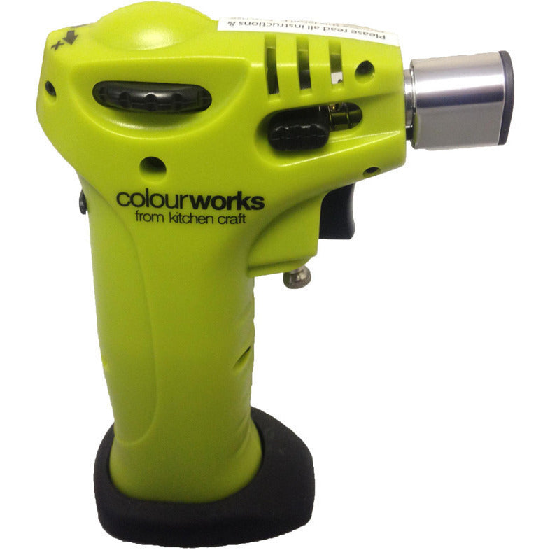 Professional Kitchen Blow Torch for Cooking - Culinary Torch for Creme Brulee, Desserts, BBQ & Meat Searing - Perfect for Home Chefs & Culinary Enthusiasts